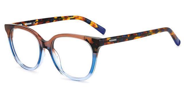 Missoni Eyeglasses MIS 0100 SHBRW BLU/0IPA