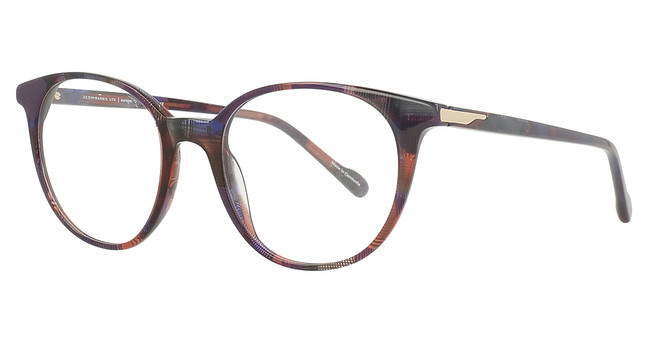 Scott Harris UTX Eyeglasses SHX-012 Plum/2