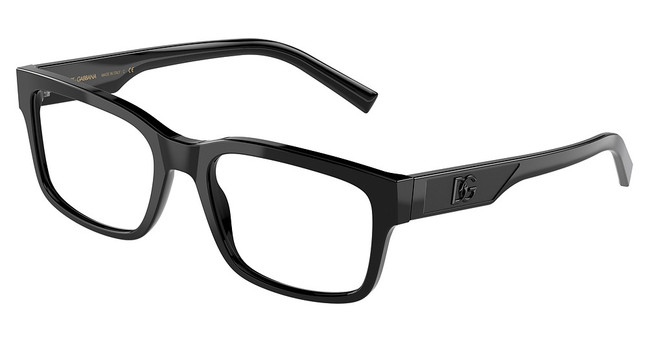 DOLCE & GABBANA Eyeglasses DG3352 BLACK/501
