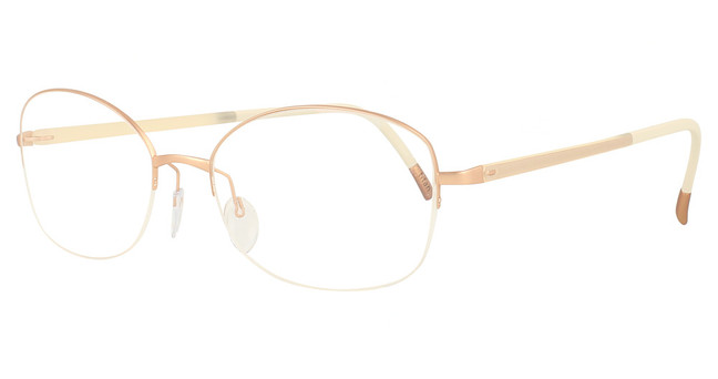 Silhouette Eyeglasses 4561 metallic rose ivory/3632