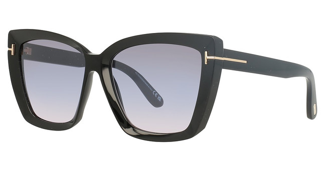 Tom Ford FT0920 shiny black / gradient smoke/01B