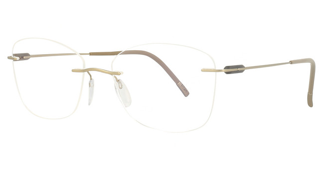 Silhouette Eyeglasses 5561 modified oval restful olive/8540