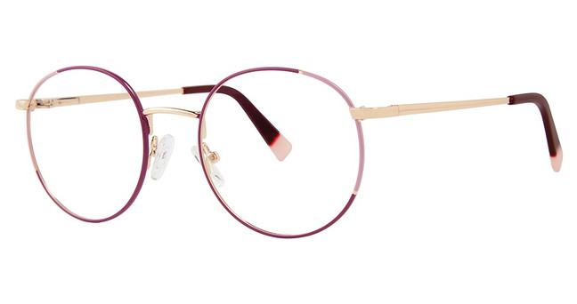Fashiontabulous Eyeglasses 10X266 fuchsia/pink/gold
