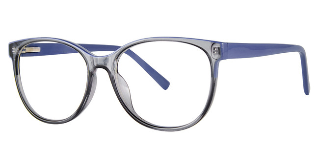 Modern Plastics II Eyeglasses ASSIGN blue crystal/periwinkle