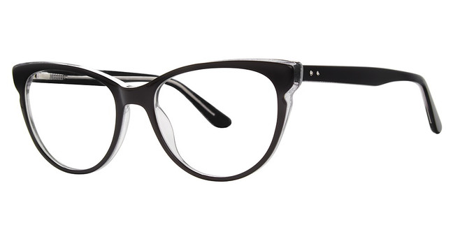 Genevieve Paris Design Eyeglasses MODEST black/crystal