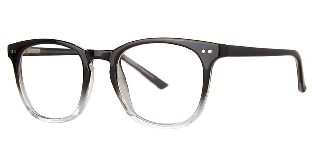 Modern Plastics II Eyeglasses REPUTATION black crystal fade