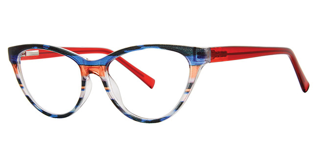 Modern Times Eyeglasses SCENIC cherry stripe