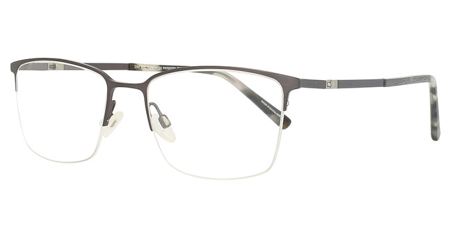 OAKNYC O3016 Brushed Satin Dark Steel / Dark Steel & Grey Tortoise/20