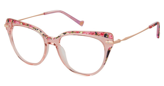 BETSEY JOHNSON Eyeglasses FLOWER POWER Pink/PNK