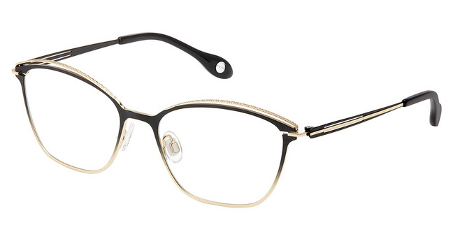 FYSH Eyeglasses FYSH 3696 BLACK GOLD/M200