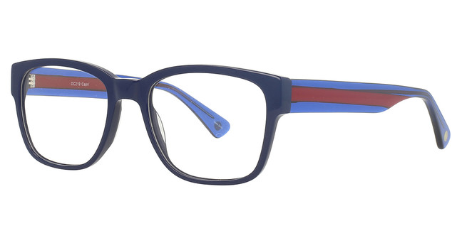DICAPRIO Eyeglasses DC219 Blue/Red