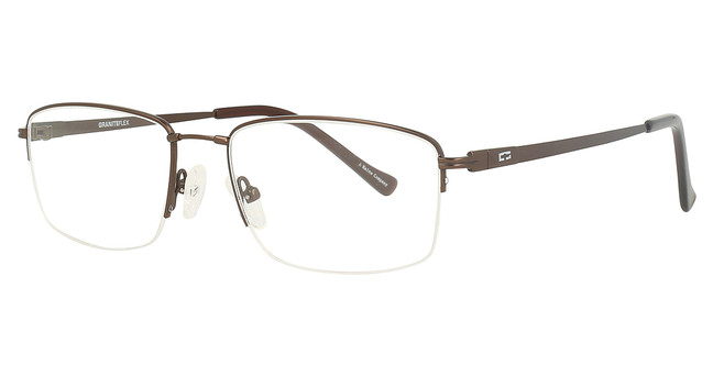 Granite Flex Eyeglasses GF 10 MATTE BROWN/21