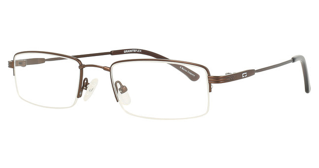 Granite Flex Eyeglasses GF 11 MATTE BROWN/21