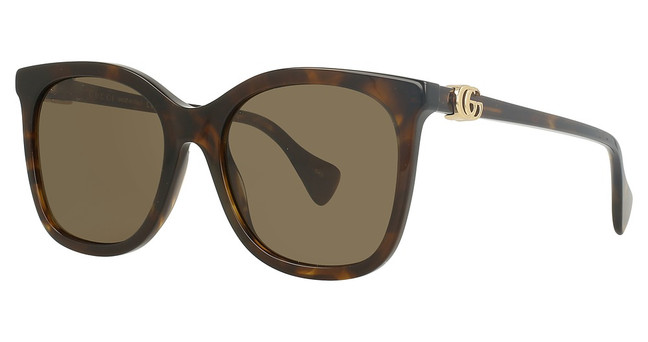 Gucci Eyeglasses GG1071S HAVANA-HAVANA-BROWN/002