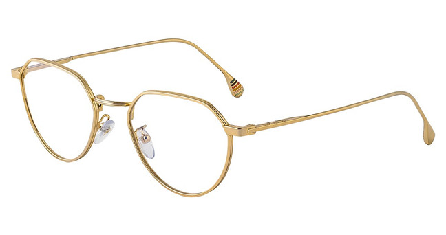 Paul Smith Eyeglasses PSOP08751 FISHER SHINY GOLD/001