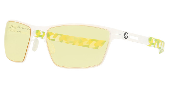 GUNNAR Optiks Eyeglasses ESL BLADE LITE WHITE
