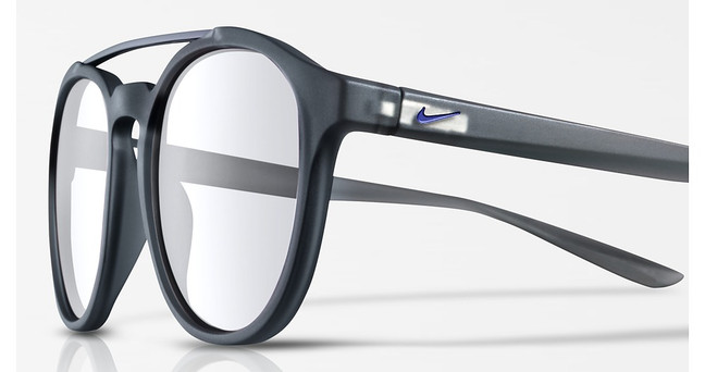 Nike Eyeglasses NIKE KISMET BL FB9716 MATTE COOL GREY/BLUE LIGHT/019