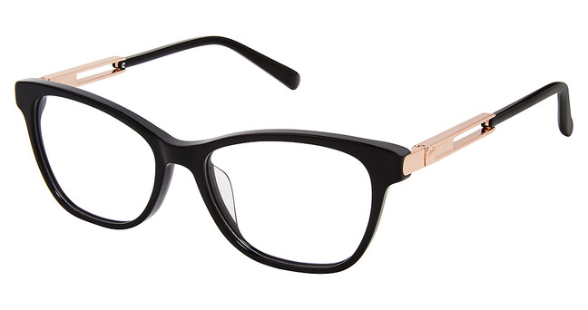 Superflex Eyeglasses SF-617 BLACK ROSE GOLD/S300