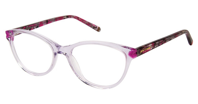 BETSEY JOHNSON Eyeglasses EYE HEART U Purple/PUR