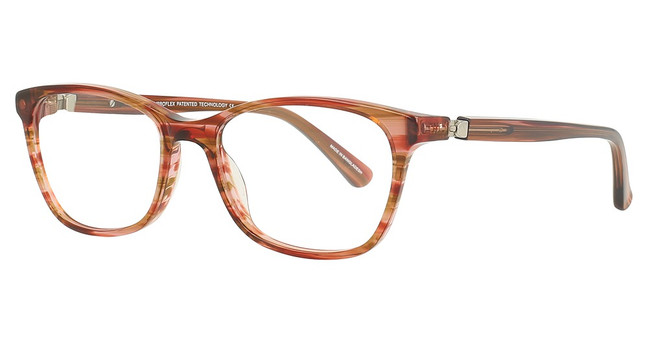 Takumi Eyeglasses TK1174 Red Marbled/30