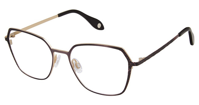 FYSH Eyeglasses FYSH 3701 BLACK GOLD/M200