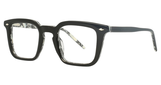 New Millennium Eyewear Eyeglasses KNOX BLK