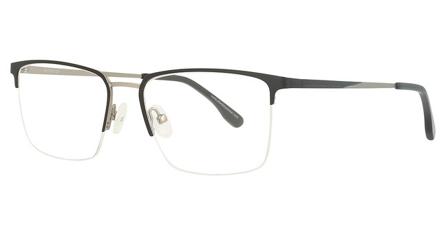 HeadLines Eyeglasses HL-1533 MATT BLACK/GUN/C1