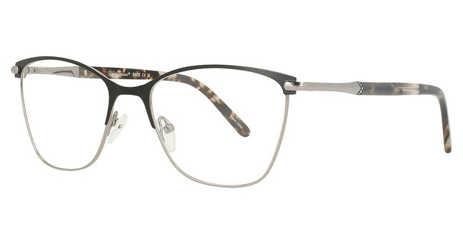 Valerie Spencer Eyeglasses 9372 Black/Gunmetal