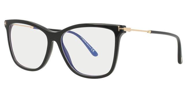 Tom Ford Eyeglasses FT5824-B shiny black/001