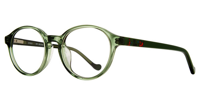 Dr. Seuss Eyeglasses FOX 1 Olive/GREEN