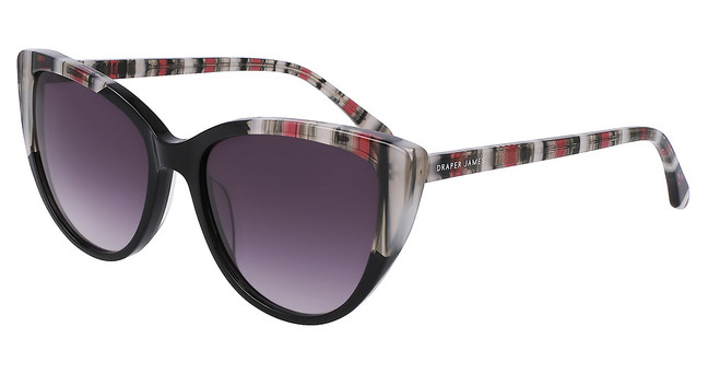 Draper James Eyeglasses DJ7045 BLACK STRIPE/003