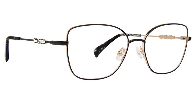Badgley Mischka Eyeglasses Ninon Black/BLK
