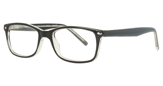 Advantage Eyeglasses Grad BLACK CRYSTAL LAMINATE