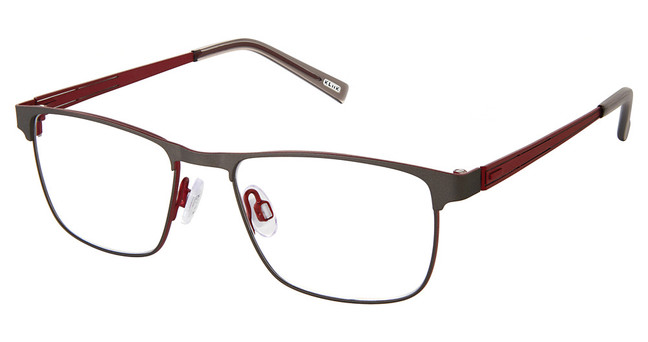 Kliik:denmark Eyeglasses K-732 CHARCOAL RED/M203