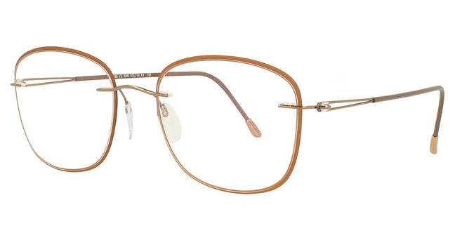 Silhouette Eyeglasses 5566 Oval bronze/ brown/6040