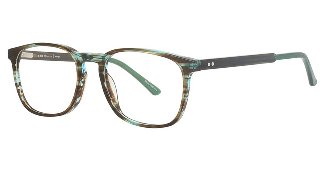 Adin Thomas Eyeglasses AT-560 Teal Demi/1