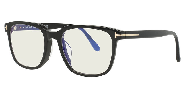 Tom Ford Eyeglasses FT5818-F-B shiny black/001