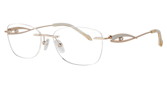 Mademoiselle Eyeglasses MADEMOISELLE MM9312 Gold/C1