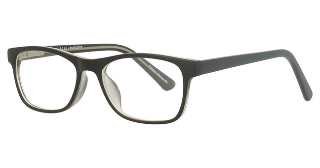 Jelly Bean Eyeglasses JB184 Matte Black/Crystal/3
