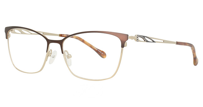 Elegante Eyeglasses ELT120 Chocolate/6