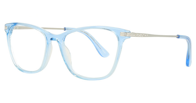Cote d Azur Eyeglasses CDA-346 Sky / Silver/1