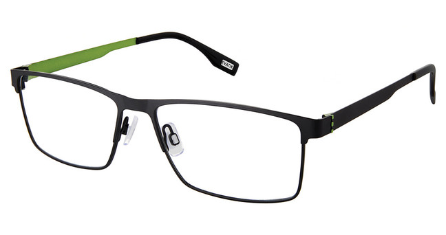 Evatik Eyeglasses EVATIK 9249 BLACK LIME/M100