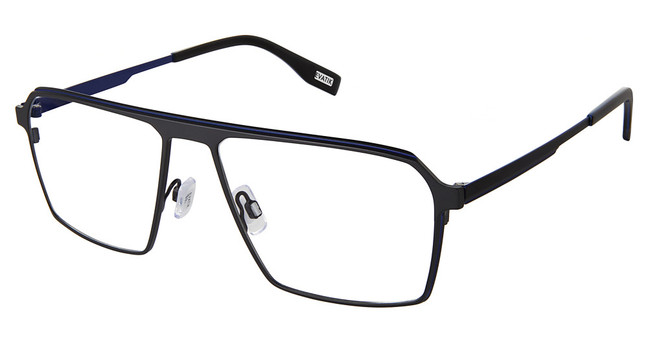 Evatik Eyeglasses EVATIK 9253 BLACK BLUE/M200