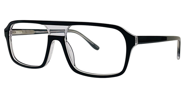 Clear Eye View Eyeglasses CEV 109Z BLACK/021