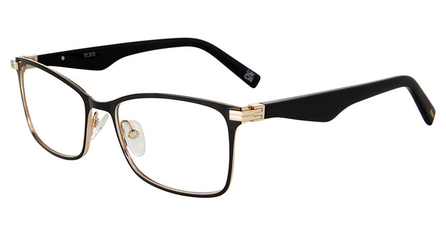 Tumi Eyeglasses VTU524 Black/Gold 0672