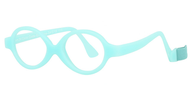 FLEX FRAMES Bambam 34 Clear Blue/EC