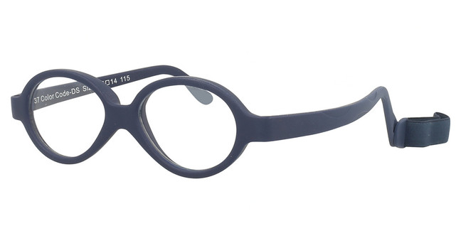FLEX FRAMES Eyeglasses Taz 37 Navy Blue/DS