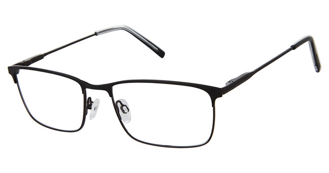 Geoffrey Beene Eyeglasses G480 Black/Gunmetal/BLK