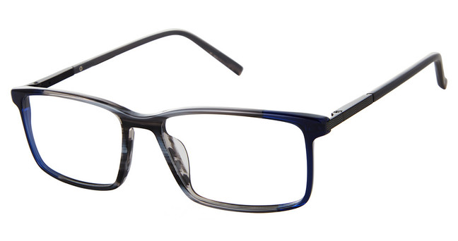 Geoffrey Beene Eyeglasses G539 Navy Horn/NAV