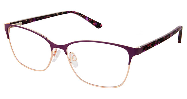 Superflex Eyeglasses SF-626 PURPLE ROSE GOLD/S207